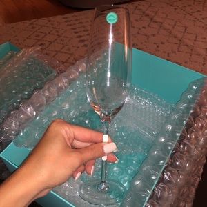 Brand New Tiffany & Co. Champagne Flutes